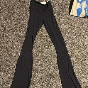 Black Flared Leggings